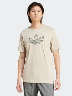 adidas Originals Tees & Singlets-Outlined Trefoil T-Shirt