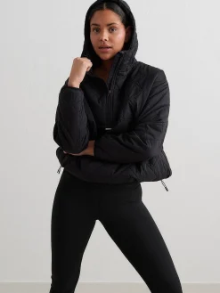 Women Aimn Jackets|Jackets & Vests-Oversized Quilted Anorak