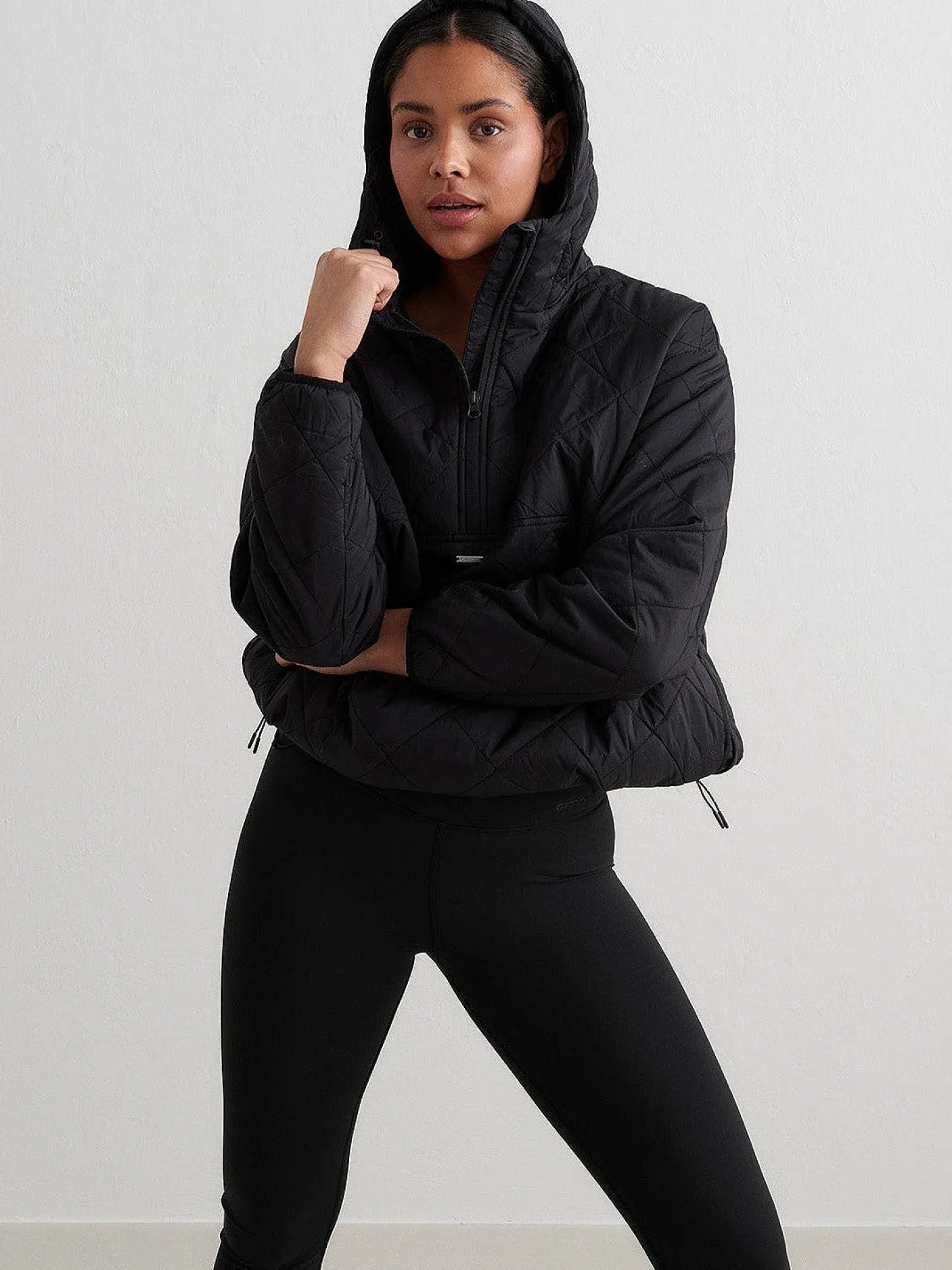 Women Aimn Jackets|Jackets & Vests-Oversized Quilted Anorak