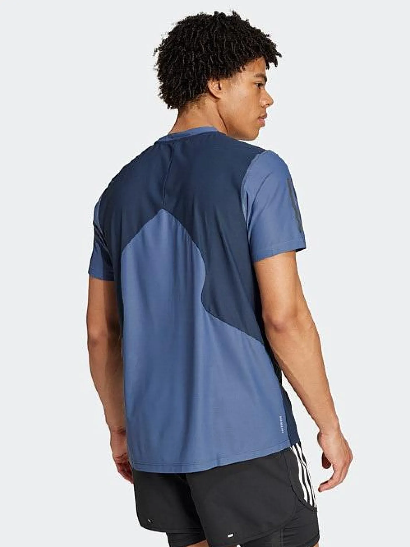 adidas Running|Tees & Singlets-Own The Run Colorblock AEROREADY T-Shirt