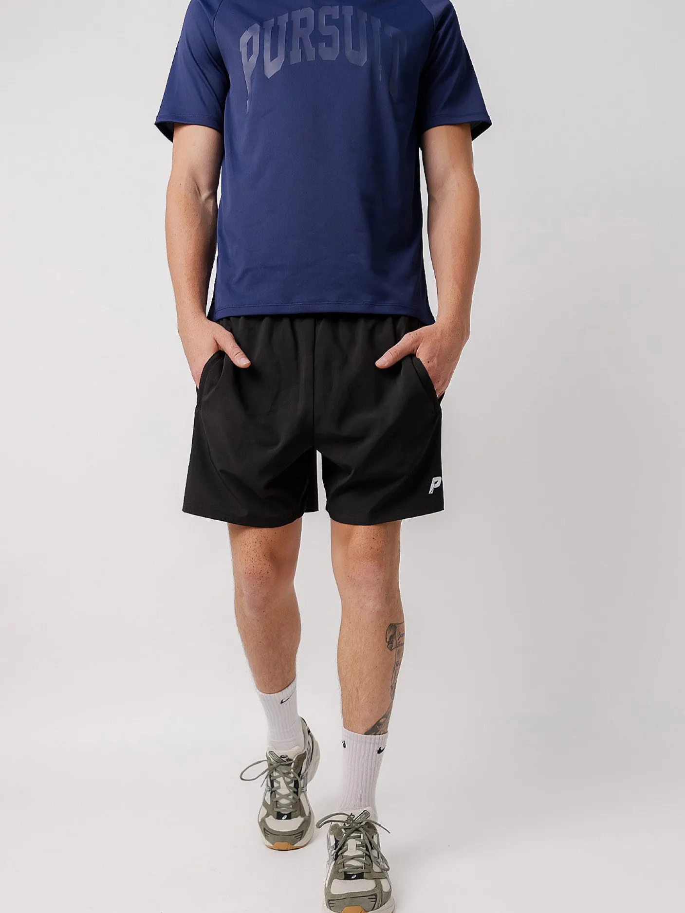 Pursuit of Happiness Shorts-Performance 5" Short In Black