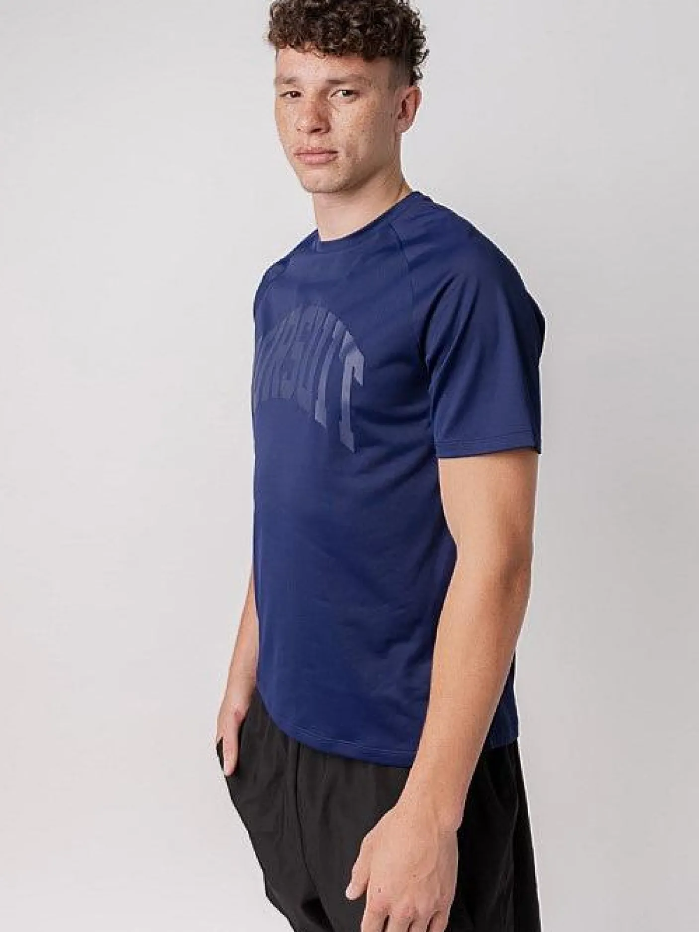 Pursuit of Happiness Training|Tees & Singlets-Performance Arch Tee in Midnight