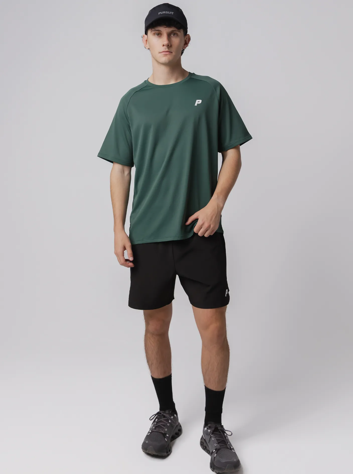 Pursuit of Happiness Performance|Tees & Singlets-Performance Tee In Stadium Green