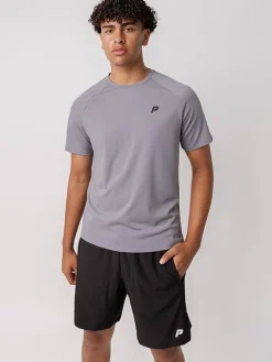 Pursuit of Happiness Training|Tees & Singlets-Performance Tee in Steel