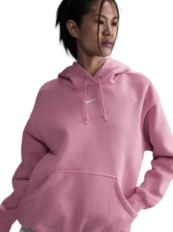 Women Nike Hoodies & Crews-Phoenix Fleece Oversized Pullover Hoodie