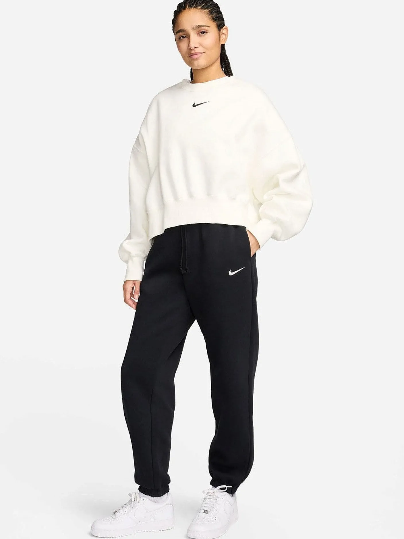 Women Nike Pants|Pants & Sweats-Phoenix Fleece Oversized Sweatpants
