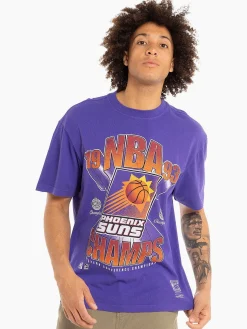 Mitchell & Ness Tees & Singlets-Phoenix Suns Bust Out Tee