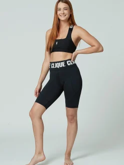 Women Clique Training|Performance-Power Biker Shorts