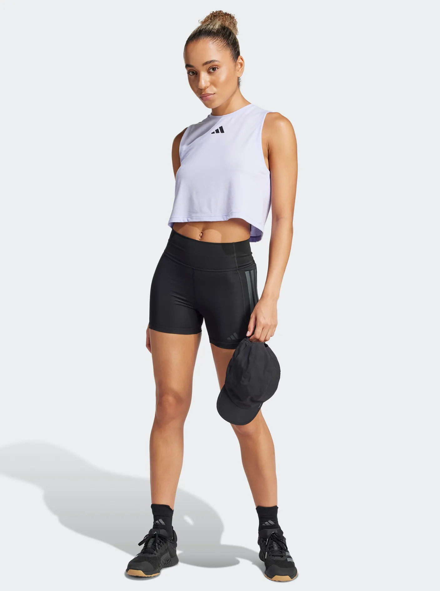 Women adidas Performance-Power 3-Stripes Boxy Tank Top