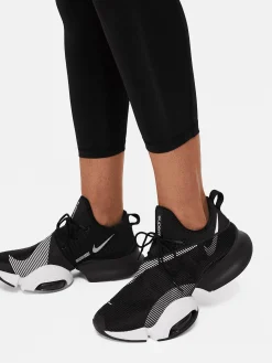 Women Nike Tights-Pro 365 7/8 Mesh Panel Leggings