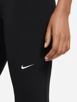 Women Nike Performance|Tights-Pro 365 Mid-Rise Cropped Mesh Panel Leggings