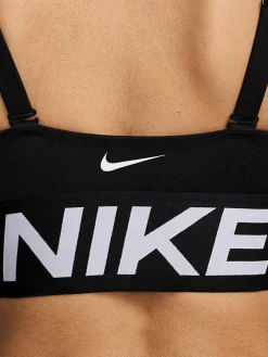Women Nike Sports Bras-Pro Indy Plunge Medium-Support Padded Sports Bra