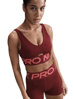Women Nike Performance|Sports Bras-Pro Indy Plunge Medium-Support Padded Sports Bra