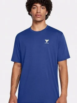 Under Armour Tees & Singlets-Project Rock Simple Branded Short Sleeve Tee