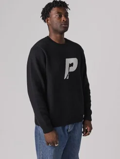 Pursuit of Happiness Hoodies & Crews-Pursuit Knit in Black