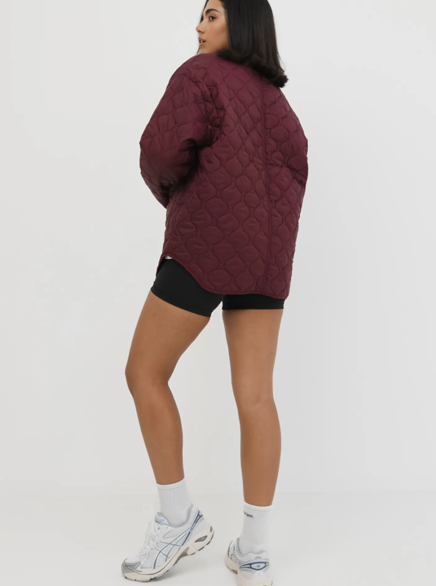 Women Taylor Sport Jackets|Jackets & Vests-Quilted Jacket In Mulberry