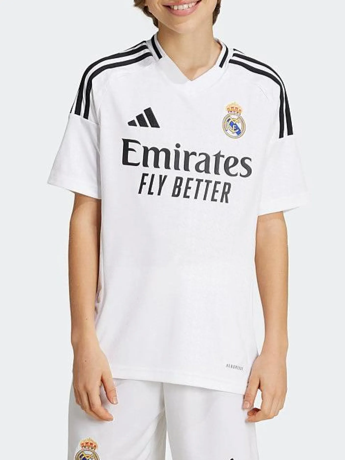 adidas Football Jerseys-Real Madrid 24/25 Home Jersey Youth