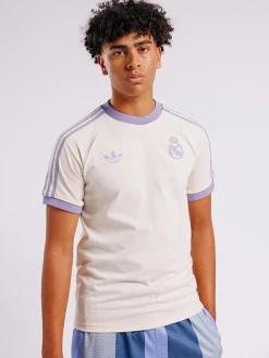 adidas Originals Tees & Singlets-Real Madrid Adicolor Classics 3-Stripes T-Shirt