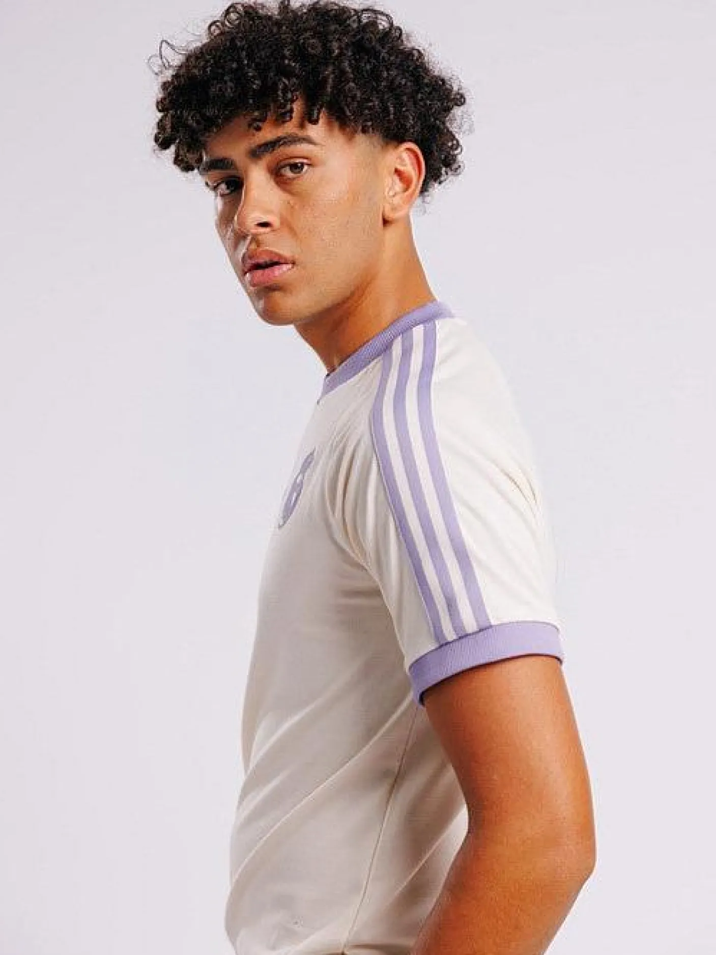 adidas Originals Tees & Singlets-Real Madrid Adicolor Classics 3-Stripes T-Shirt