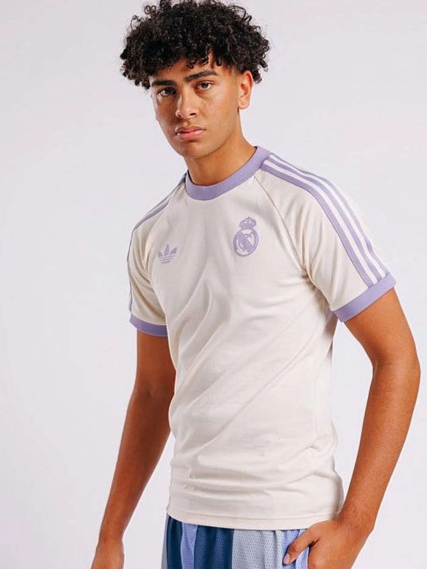 adidas Originals Tees & Singlets-Real Madrid Adicolor Classics 3-Stripes T-Shirt