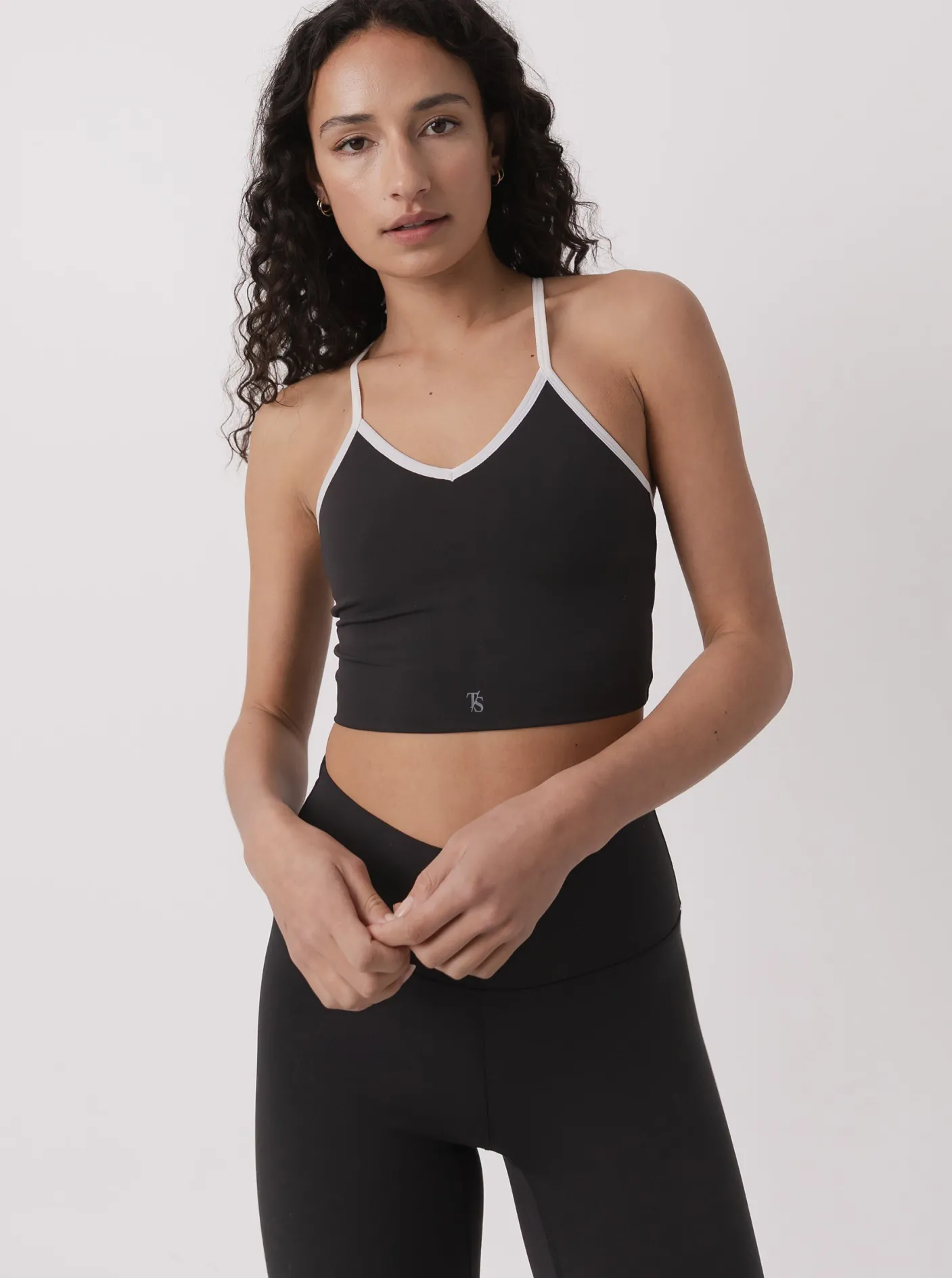 Women Taylor Sport Sports Bras-Retro Bra in Black