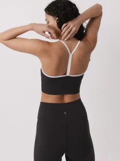 Women Taylor Sport Sports Bras-Retro Bra in Black