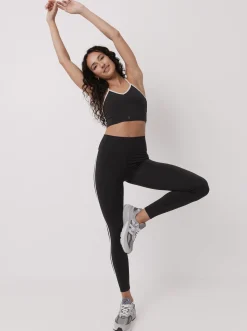 Women Taylor Sport Sports Bras-Retro Bra in Black