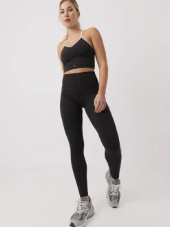 Women Taylor Sport Tights-Retro Leggings in Black