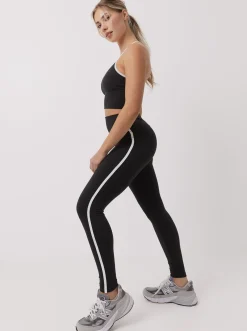 Women Taylor Sport Tights-Retro Leggings in Black