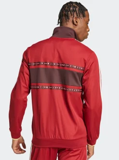 adidas Originals Jackets|Jackets & Vests-Retro Sports Cricket-Inspired Track Top