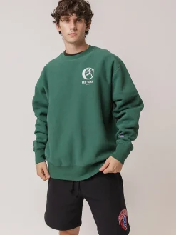 Champion Hoodies & Crews-Reverse Weave C Field Crew