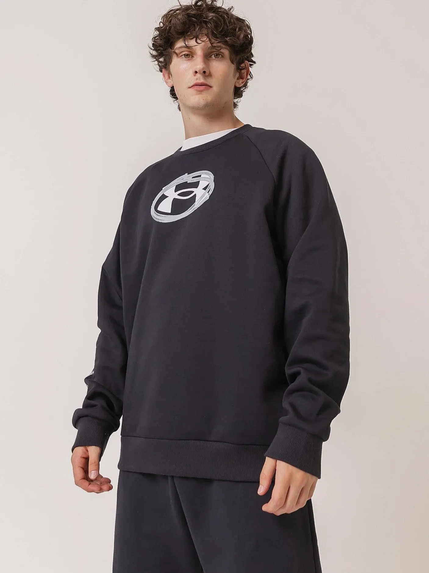 Under Armour Hoodies & Crews-Rival Fleece Crew