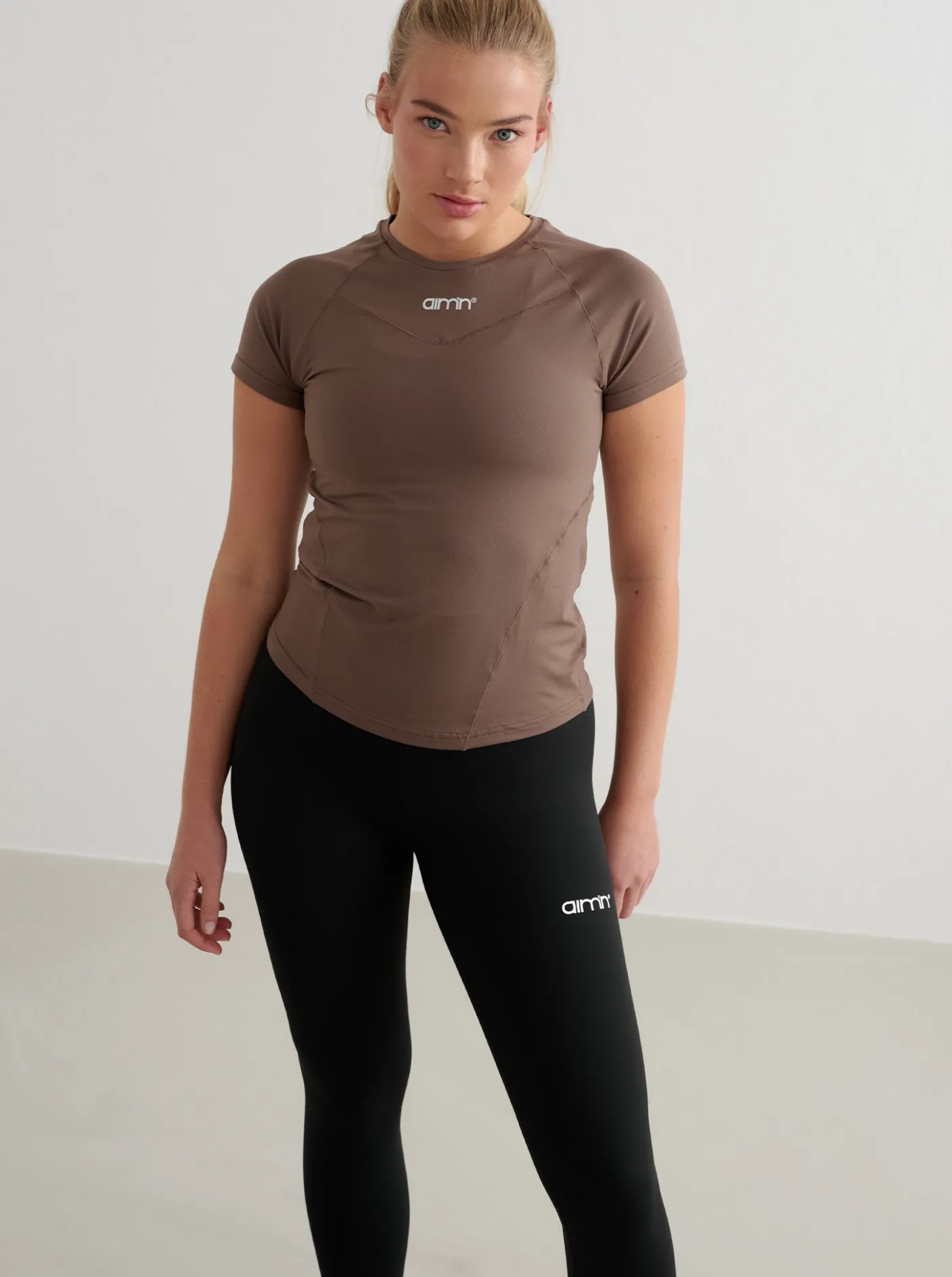 Women Aimn Performance|Tees & Tanks-Soft Basic Short Sleeve