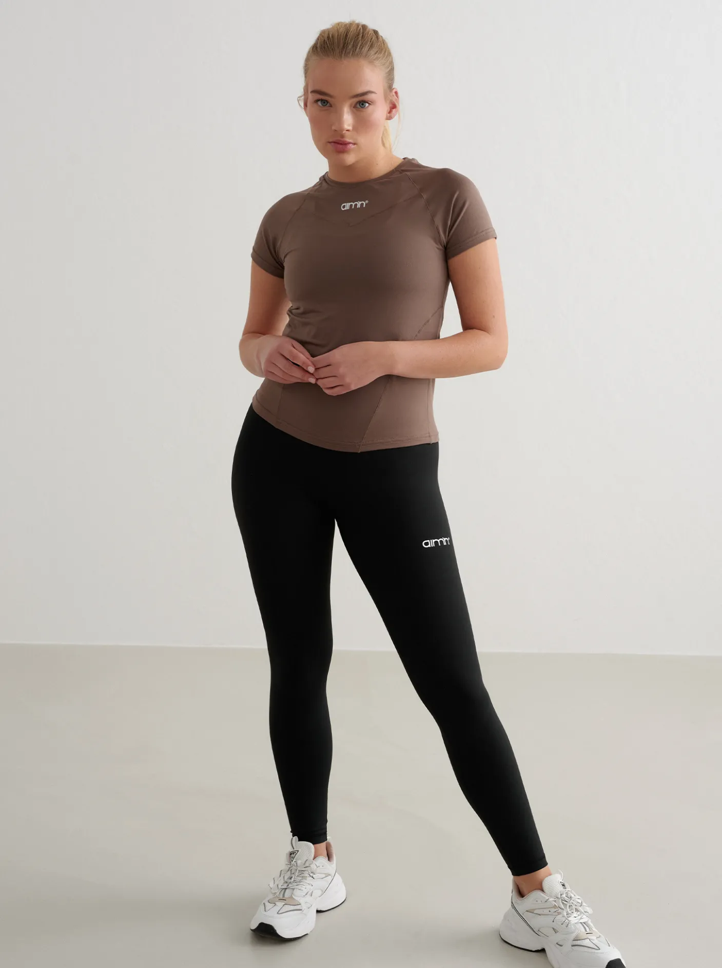 Women Aimn Performance|Tees & Tanks-Soft Basic Short Sleeve