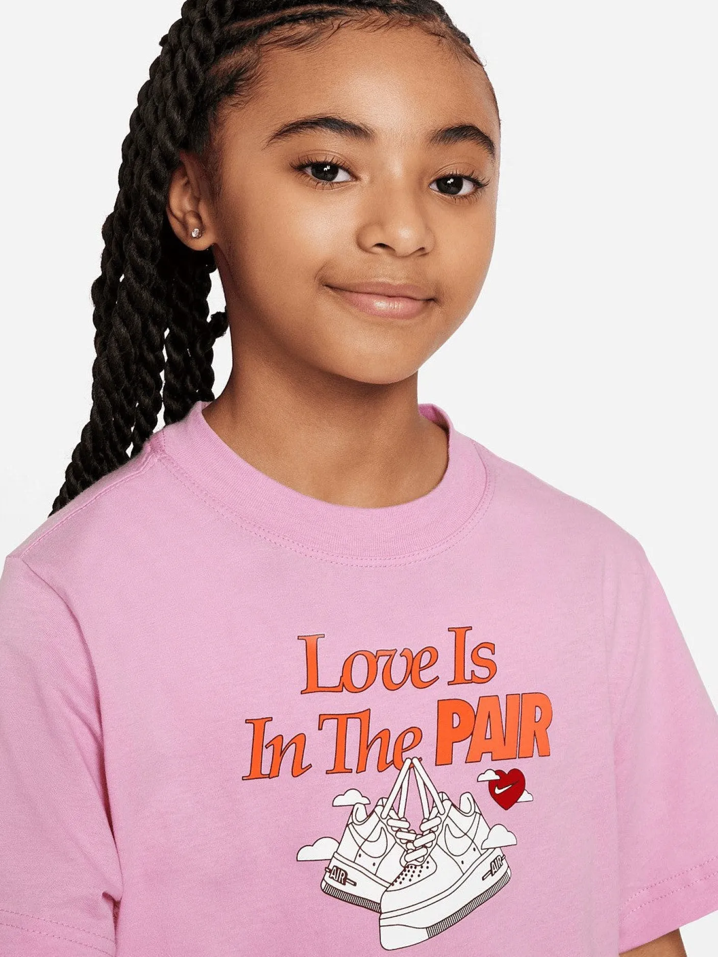 Kids Nike Tees-Sportswear Boxy T-Shirt Youth