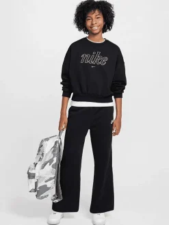 Kids Nike Hoodies & Crews-Sportswear Club Fleece Boxy Sweatshirt
