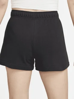 Women Nike Shorts-Sportswear Club Fleece Mid-Rise Shorts