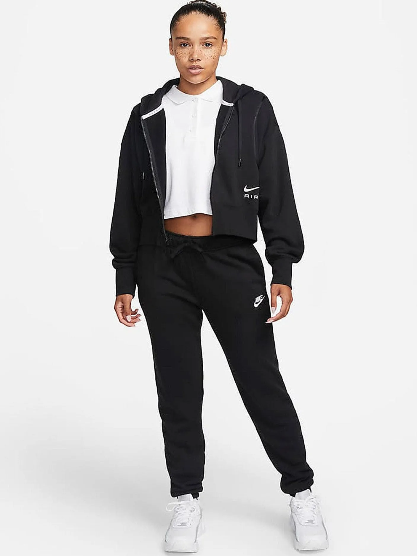 Women Nike Pants|Pants & Sweats-Sportswear Club Fleece Mid-Rise Joggers