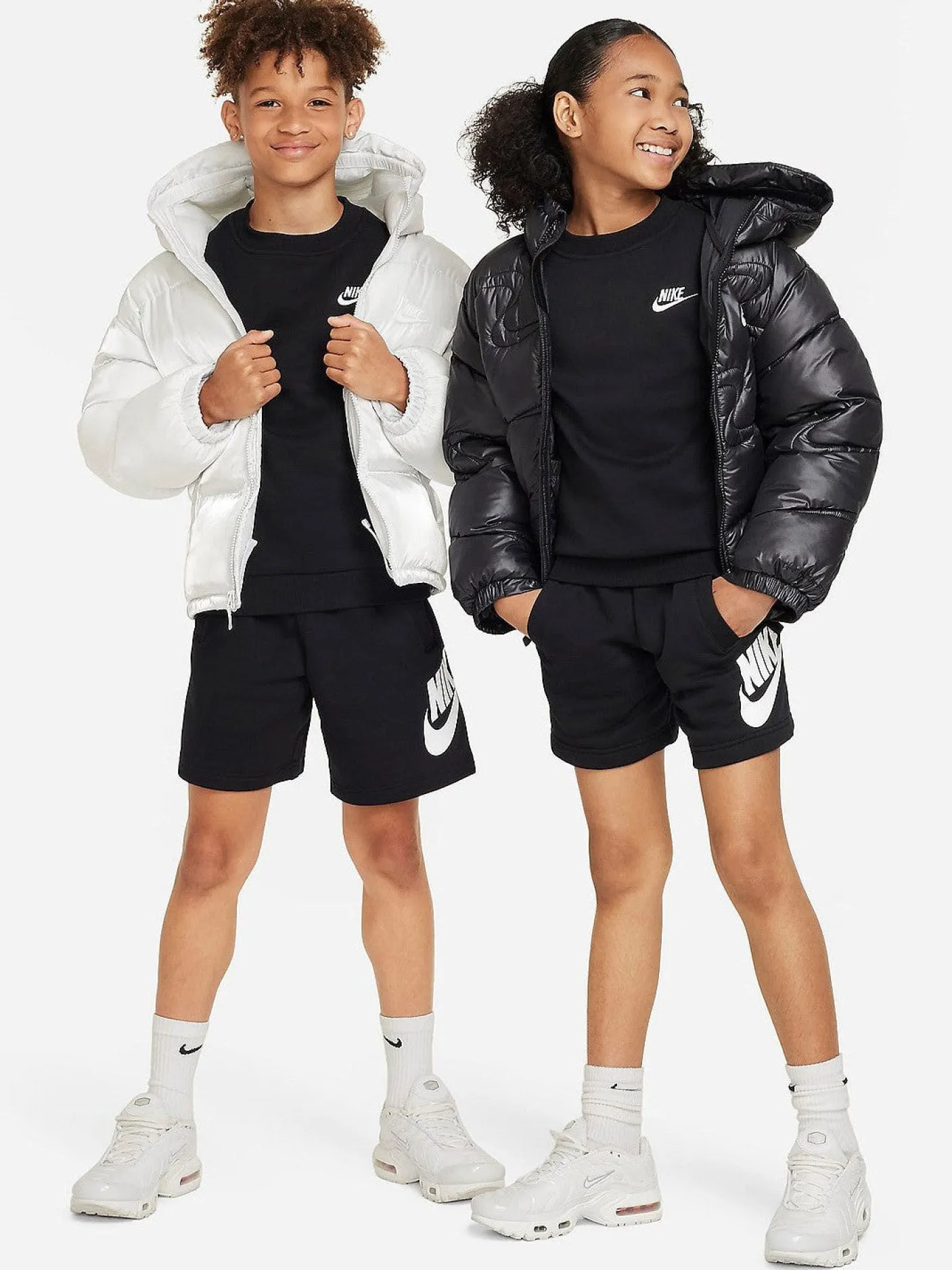 Kids Nike Hoodies & Crews-Sportswear Club Fleece Sweatshirt Youth