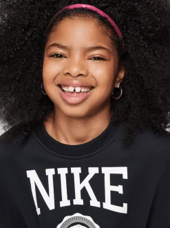 Kids Nike Hoodies & Crews-Sportswear Club French Terry Crew-Neck Sweatshirt Youth