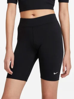 Women Nike Performance|Shorts-Sportswear Essential Mid-Rise Bike Shorts