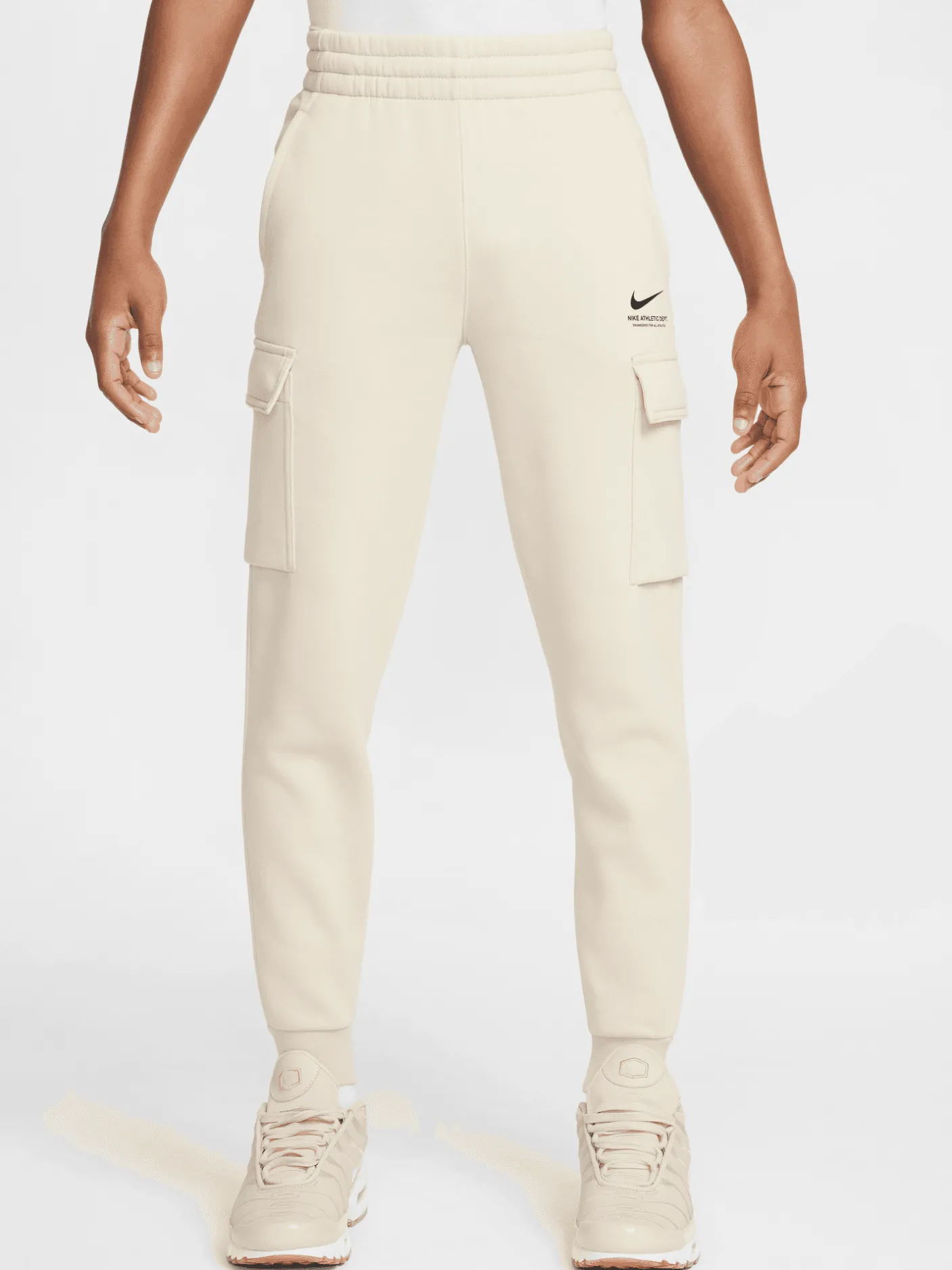 Kids Nike Leggings & Pants-Sportswear Fleece Fabric Cargo Pants