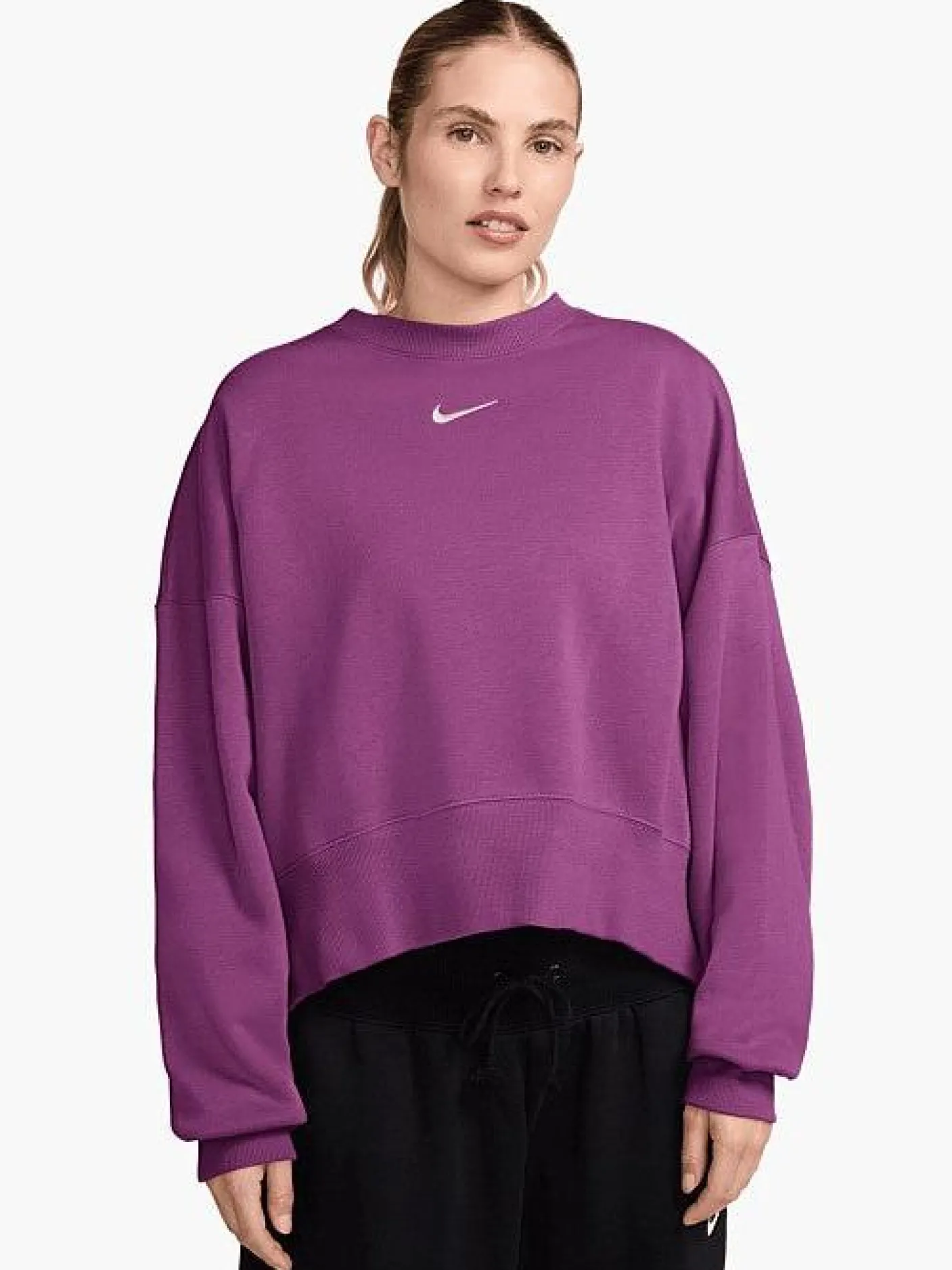 Women Nike Hoodies & Crews-Sportswear Phoenix Crew Fleece