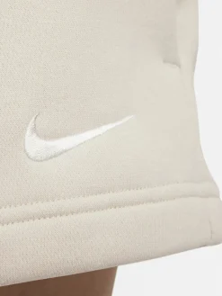 Women Nike Shorts-Sportswear Phoenix Fleece High-Waisted Loose Shorts
