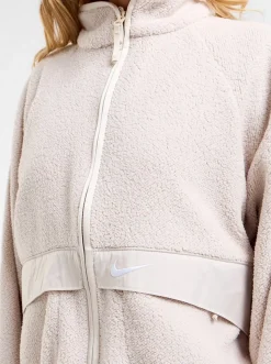 Women Nike Jackets & Vests-Sportswear Sherpa Jacket