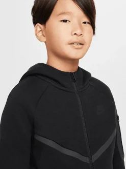 Kids Nike Hoodies & Crews-Sportswear Tech Fleece Full-Zip Hoodie Youth