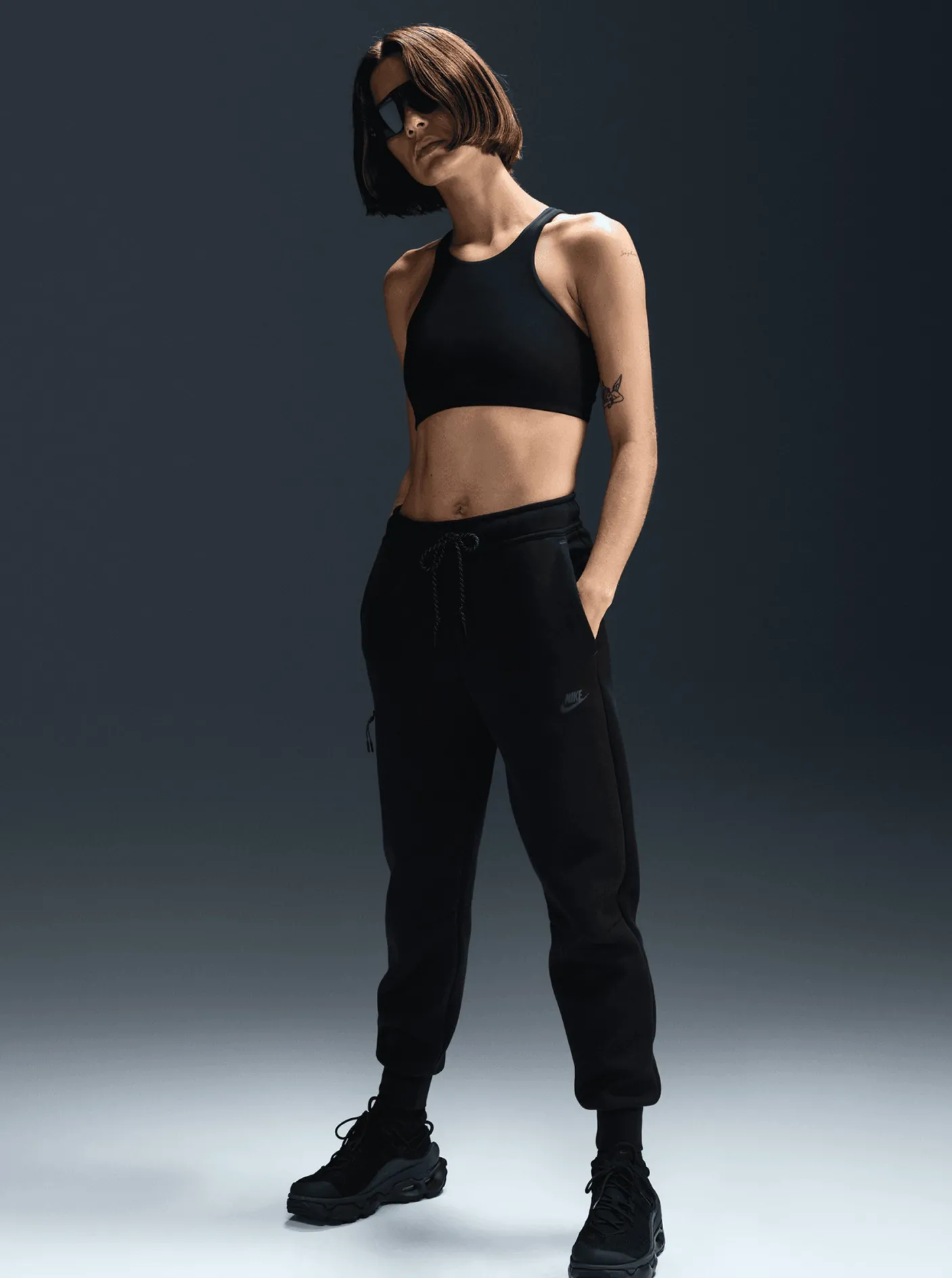 Women Nike Pants|Pants & Sweats-Sportswear Tech Fleece Mid-Rise Joggers