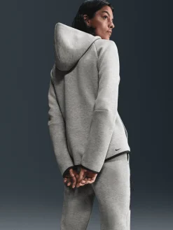 Women Nike Hoodies & Crews-Sportswear Tech Fleece Windrunner Full-Zip Hoodie