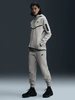 Women Nike Hoodies & Crews-Sportswear Tech Fleece Windrunner Full-Zip Hoodie