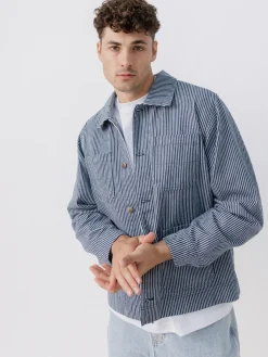Women LAV Jackets & Vests|Jackets & Vests-Striped Jacket